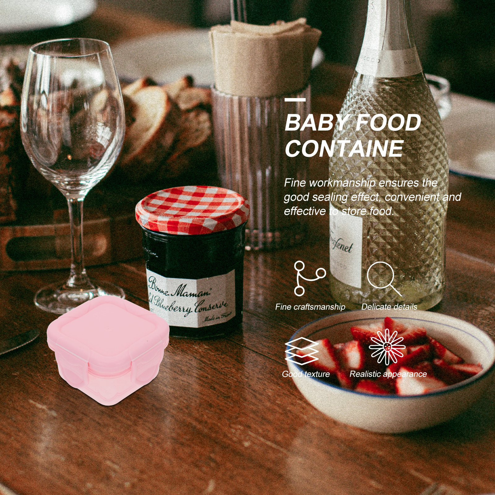 Baby Food Quality - 3Pcs Baby Food Box High Quality