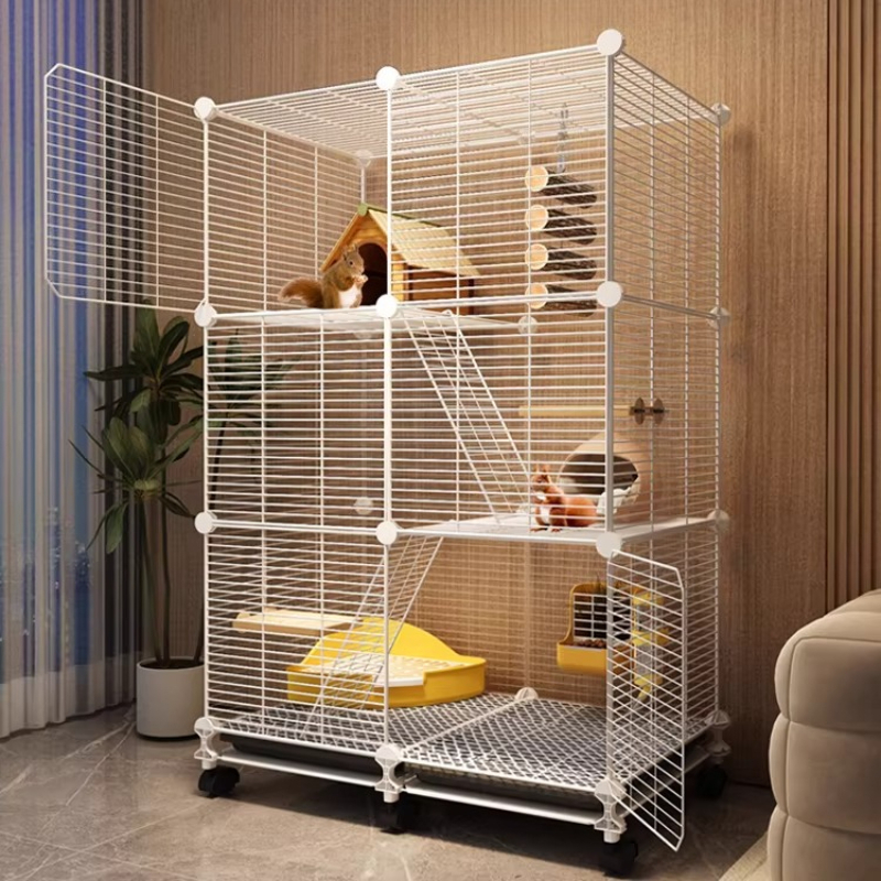 Baby Food Gerber - 3-Layer Squirrel Cage with Separate Toilet