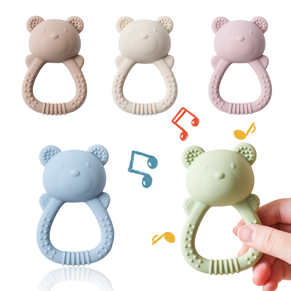 Baby Silicone Teether Bear Han – Baby Food Natural recenzja i cena