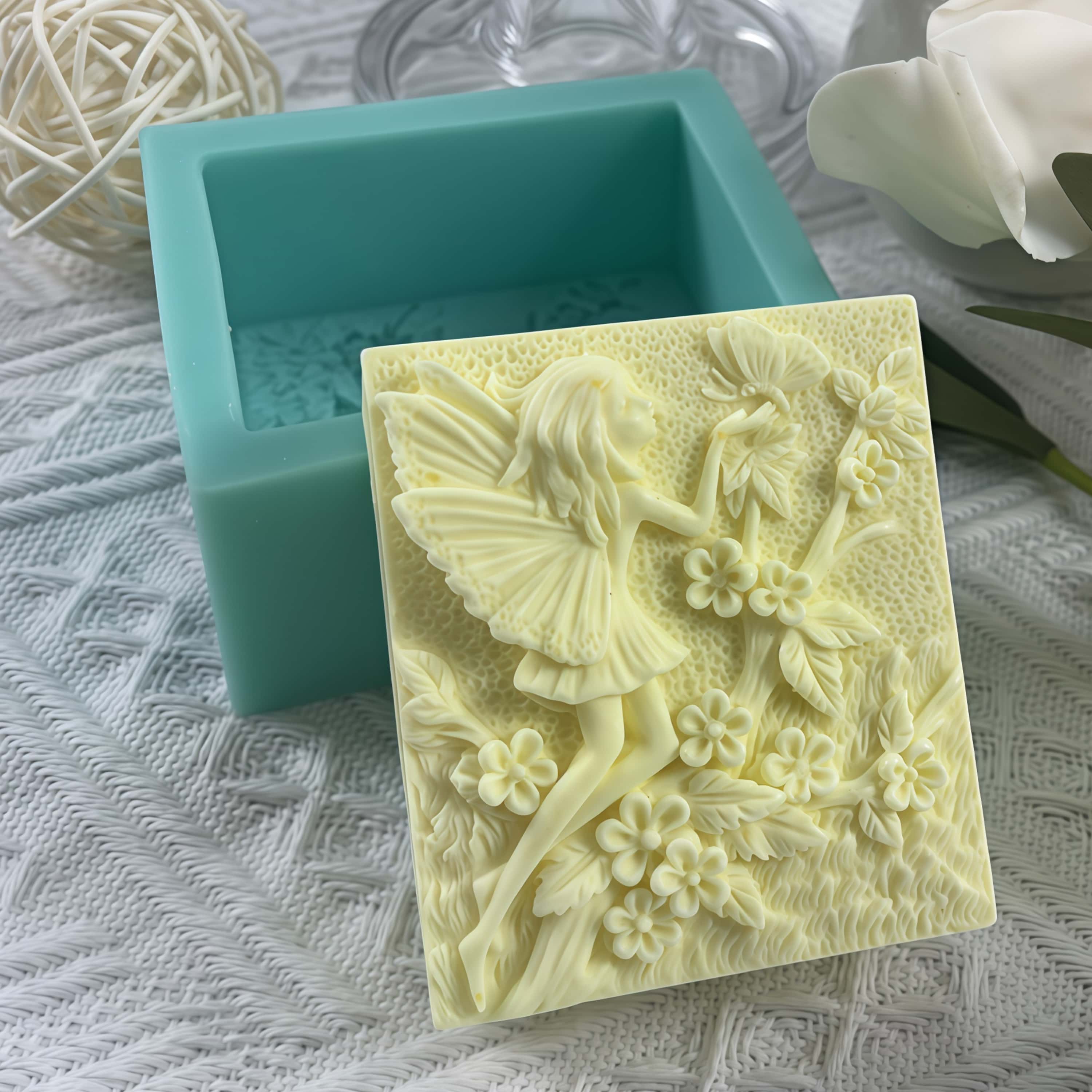 Silicone Soap Mold Flower Fair – Baby Food Natural recenzja i cena