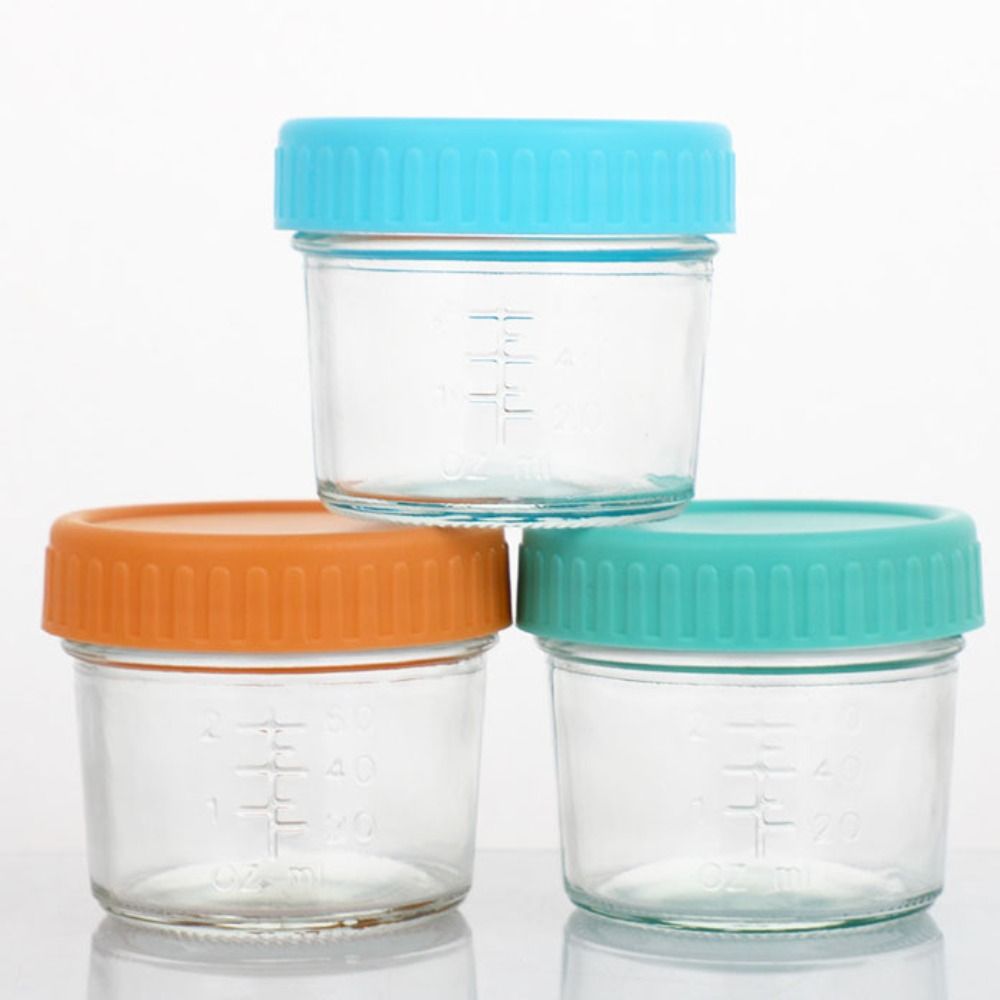 6pcs Multipurpose Glass Baby F – Baby Food Containers Glass recenzja i cena