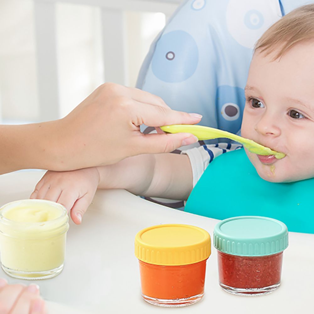 6pcs Glass Baby Food Jar Reusa – Baby Food Containers Glass recenzja i cena