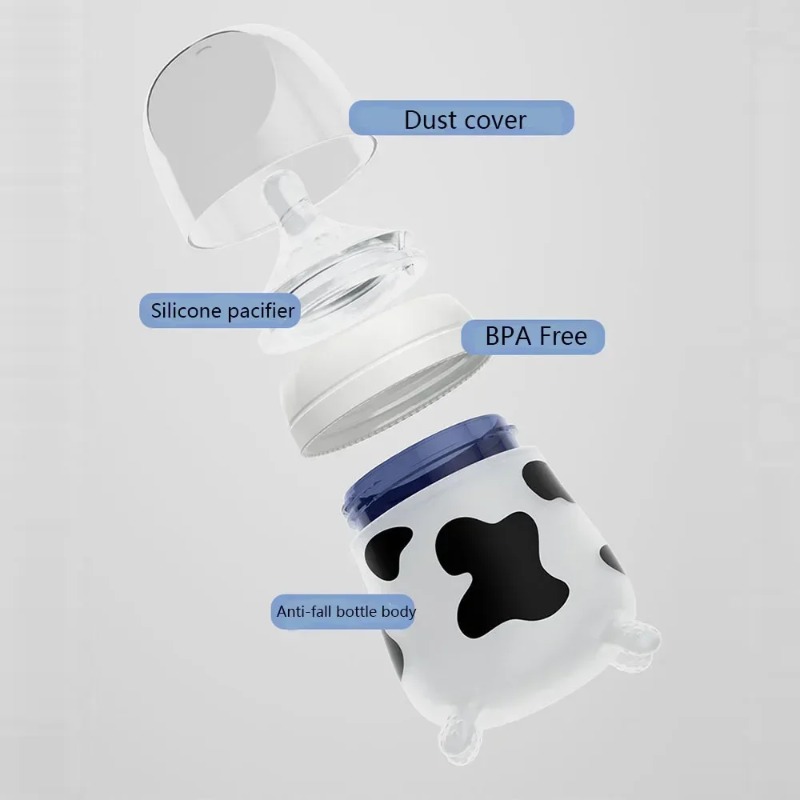 Baby Silicone Feeding Bottle I – Baby Food Containers Glass recenzja i cena