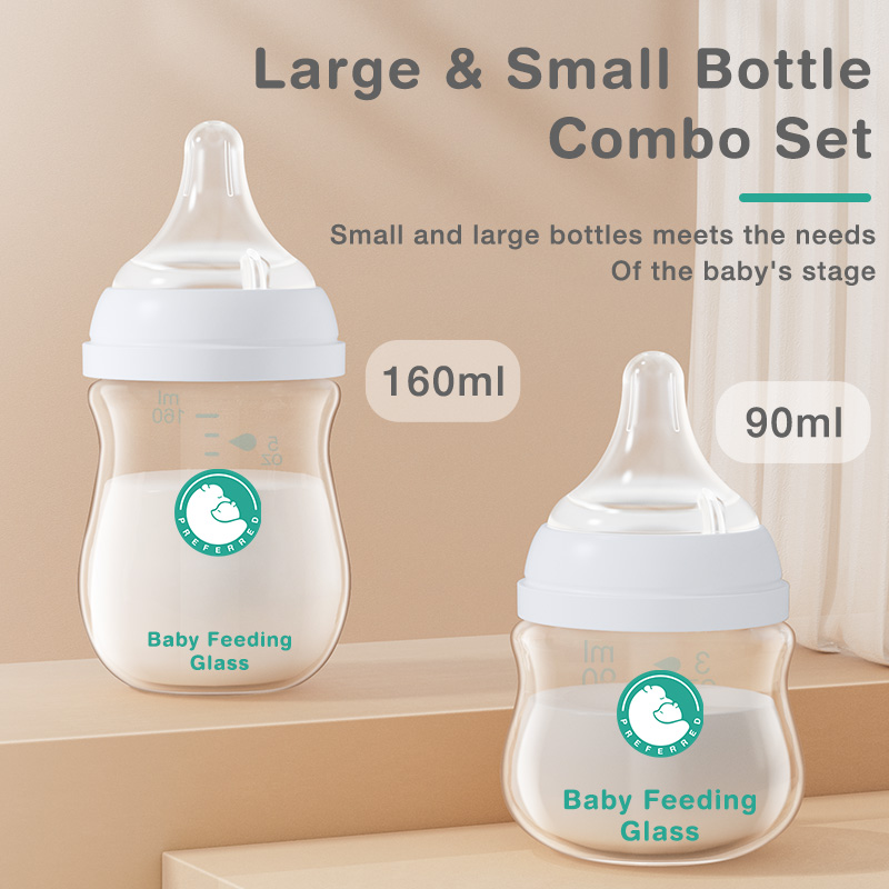 MAMIJOY Anti-Choke Baby Bottle – Baby Food Containers Glass recenzja i cena
