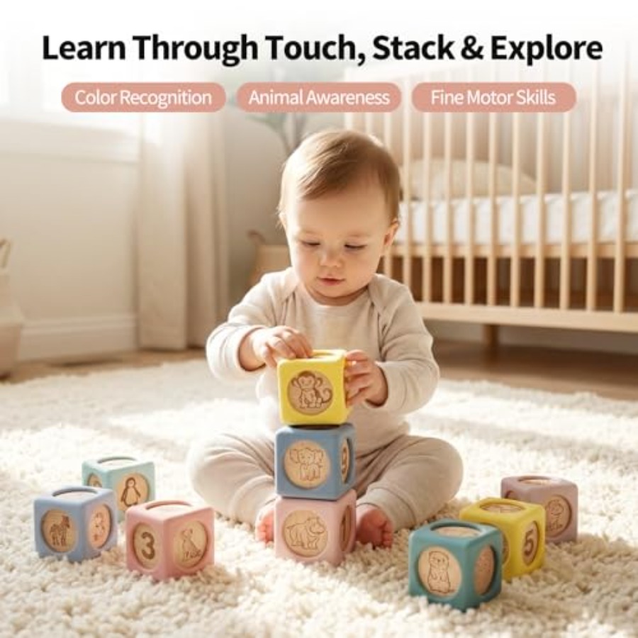 9 Pcs Baby Silicone and Wooden – Baby Food Natural recenzja i cena