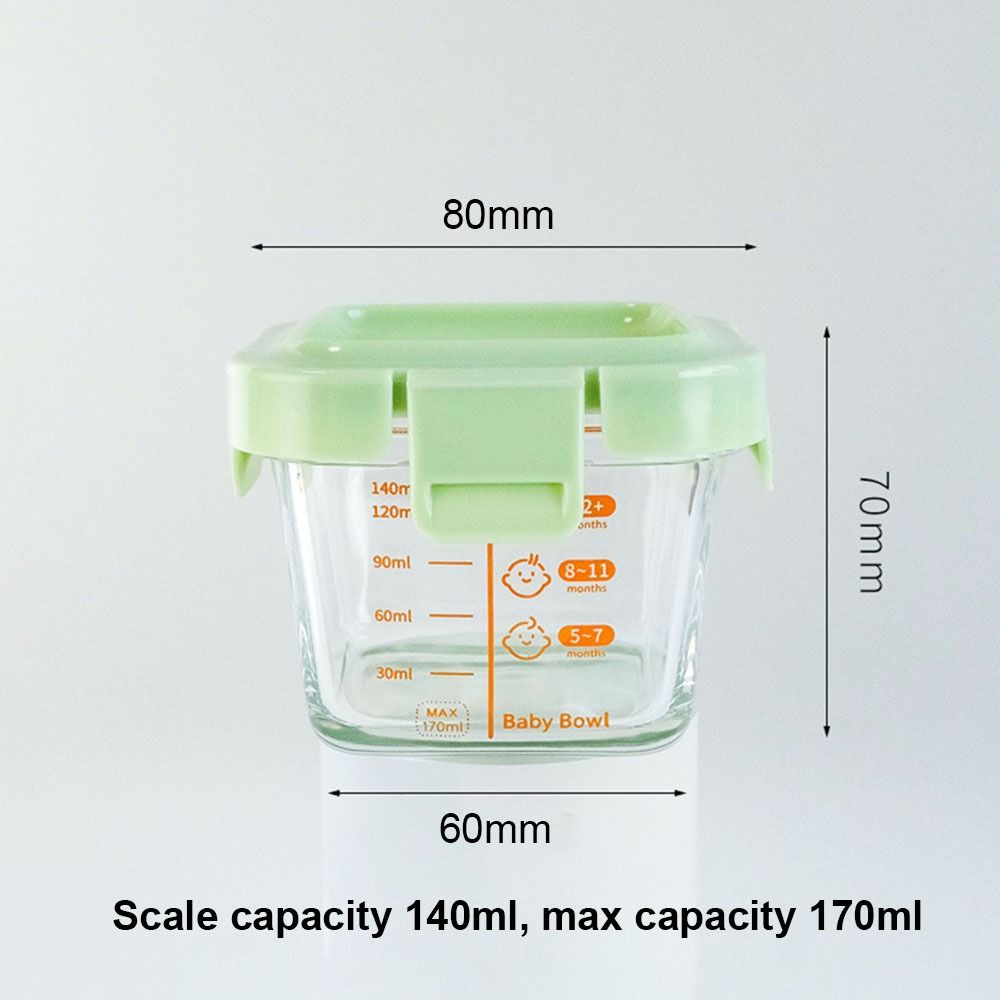 New 170ml Food Storage Box Fro – Baby Food Containers Glass recenzja i cena