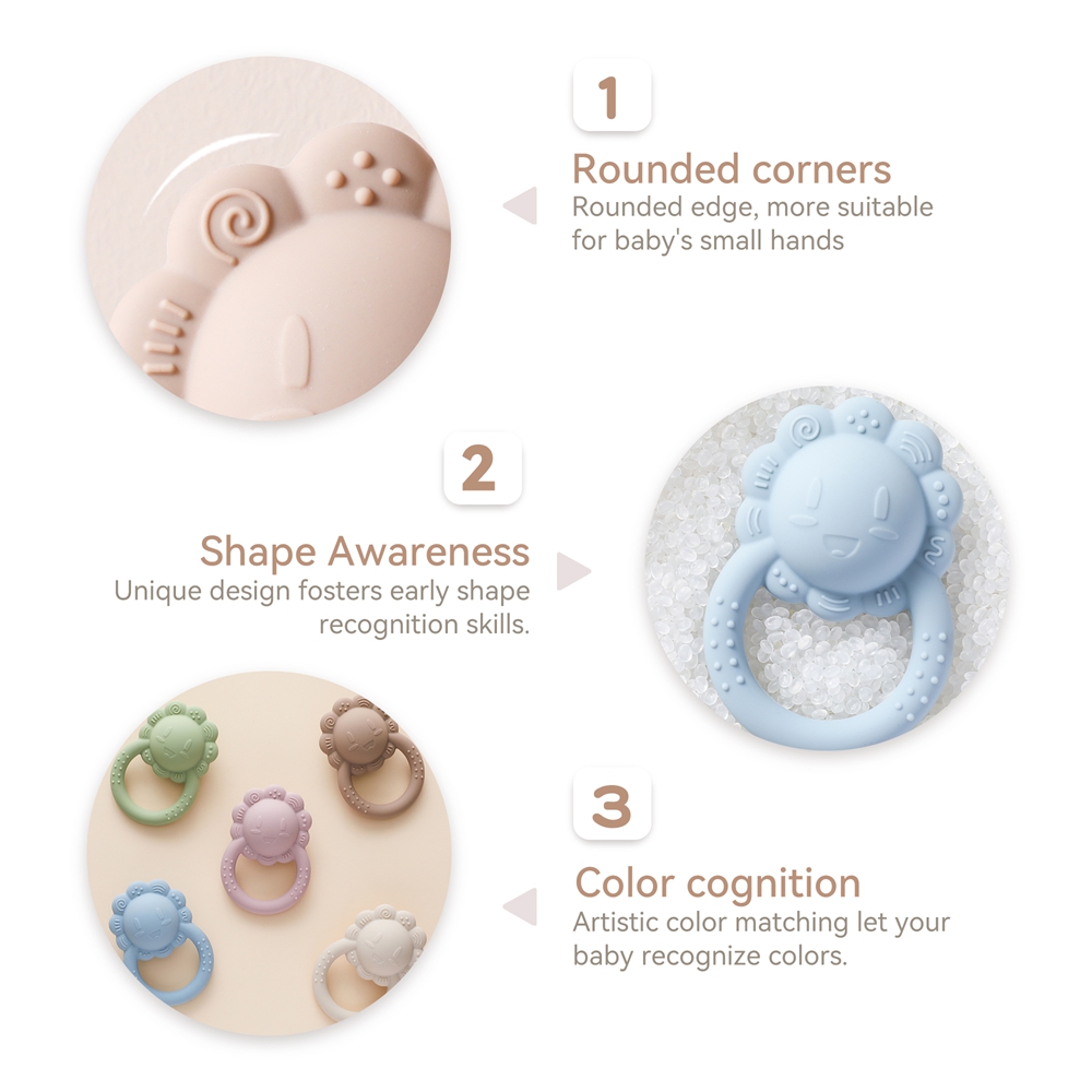 Baby Toys Silicone Teether Foo – Baby Food Natural recenzja i cena