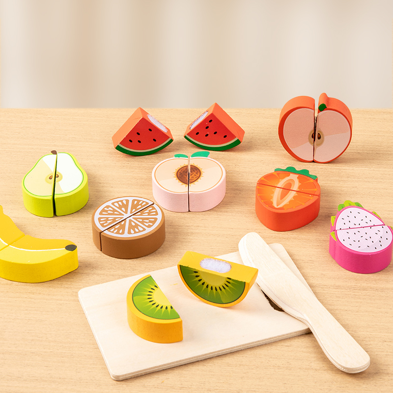 Wooden Kitchen Pretend Toy Sim – Baby Food Natural recenzja i cena