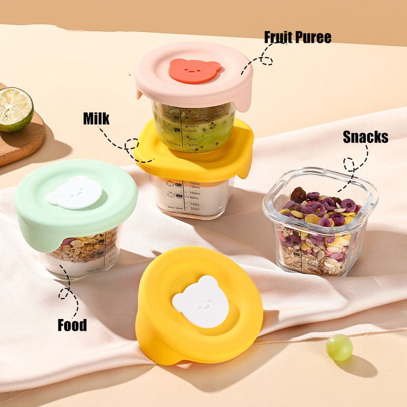 180ml Glass Baby Food Storage  – Baby Food Containers Glass recenzja i cena