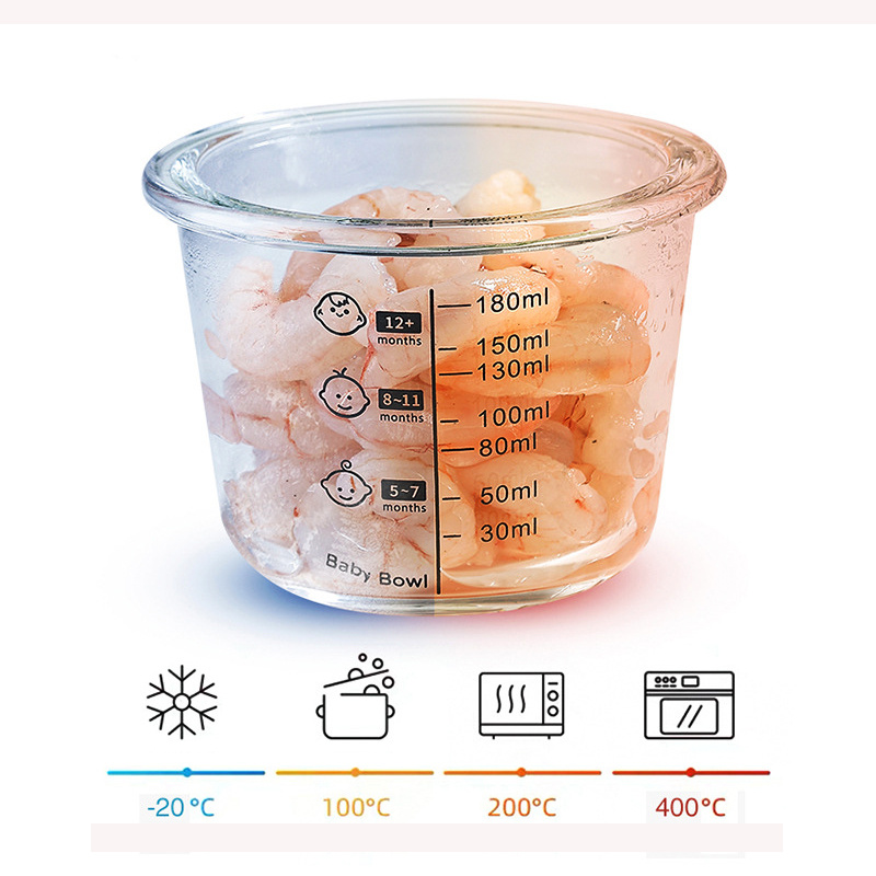 180ml Glass Baby Food Storage  – Baby Food Containers Glass recenzja i cena