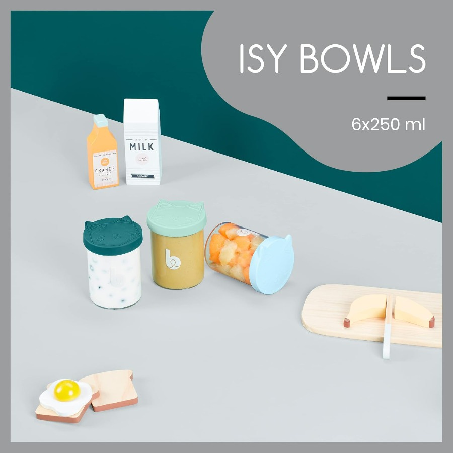 Baby Glass Food Jars Set of 6  – Baby Food Containers Glass recenzja i cena