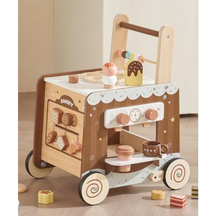 Montessori wooden baby walker  – Baby Food Natural recenzja i cena
