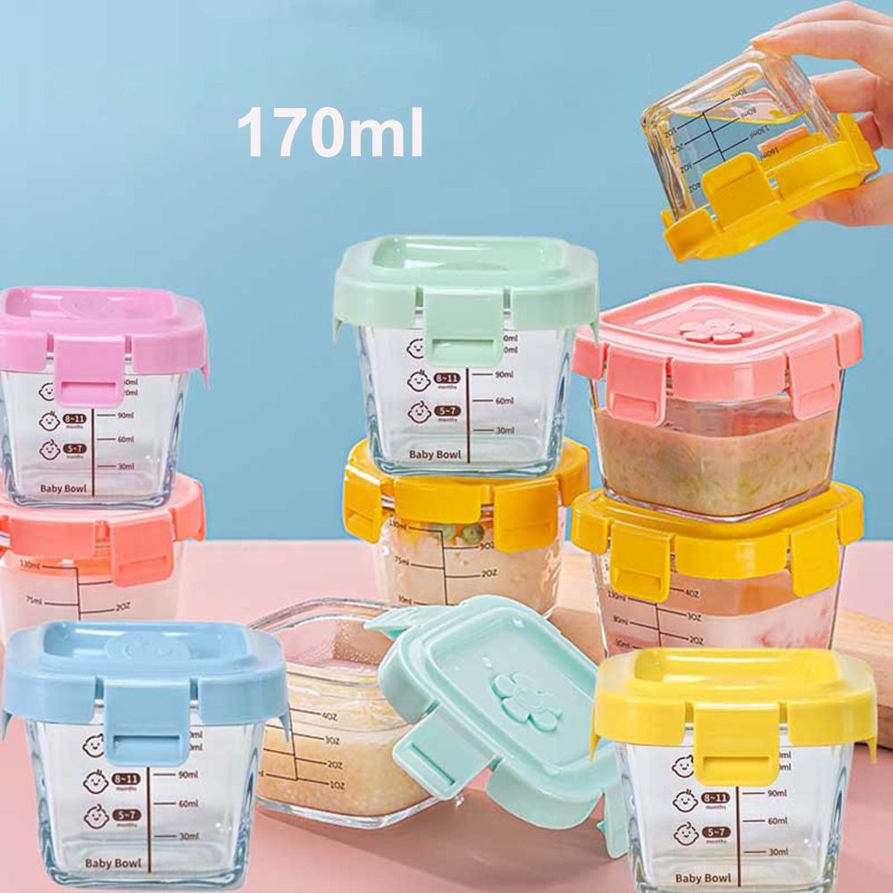 Fashion 170ml Food Storage Box – Baby Food Containers Glass recenzja i cena